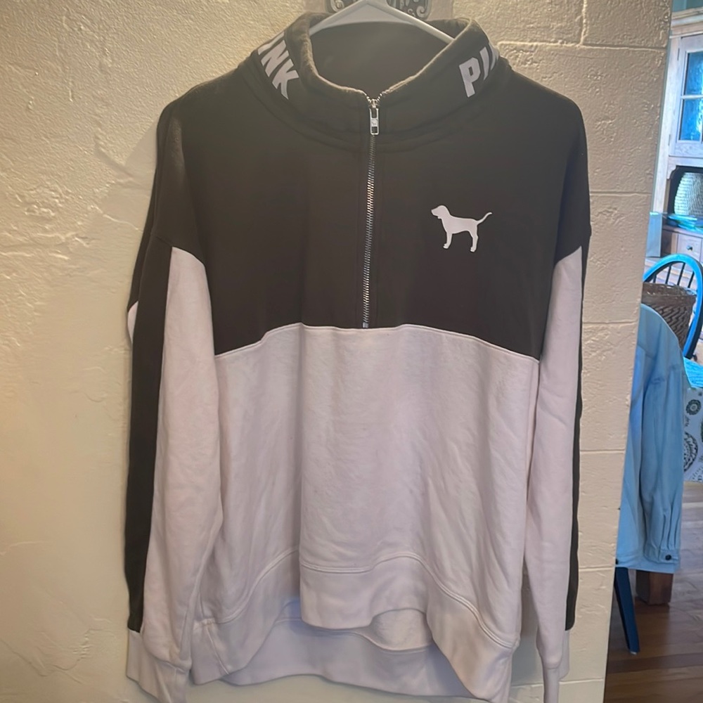 PINK Zip Up Sweatshirt